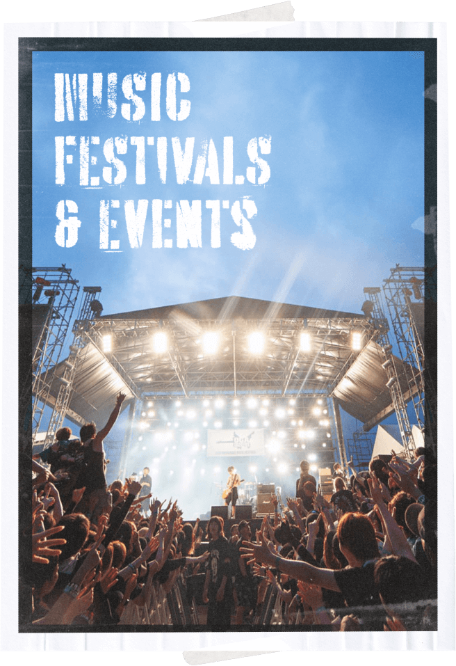 MUSIC FESTIVALS & EVENTS